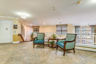 Cozy common area with seating arrangements