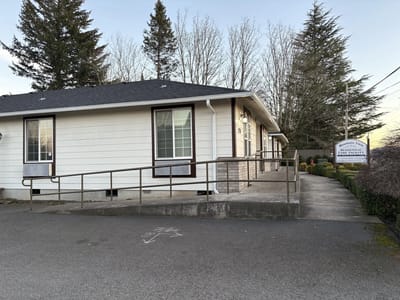 Exterior view of Mountain View Care Home