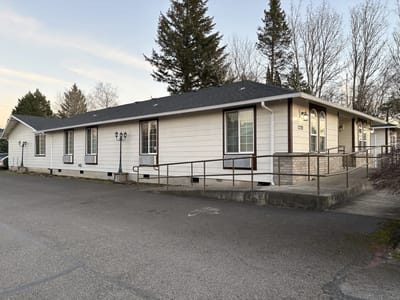 Exterior view of Mountain View Care Home