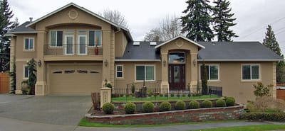 Exterior view of a senior care facility