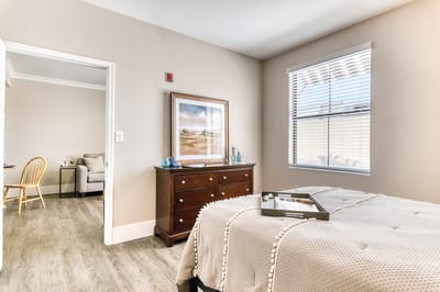 Cozy private resident room with a view