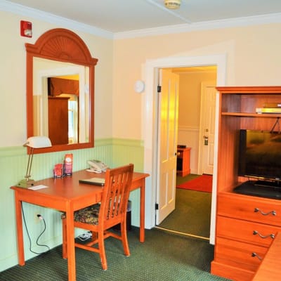 Interior view of a private resident room