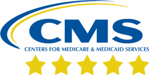 Bethel Health Care Center, Nursing Home in North Newton, KS — CMS logo with five gold stars rating