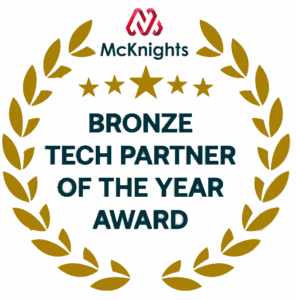 Bethel Health Care Center, Nursing Home in North Newton, KS — Bronze Tech Partner of the Year Award graphic