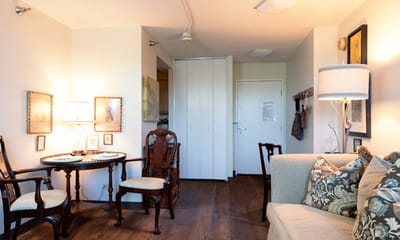 Cozy interior view of a resident's living area