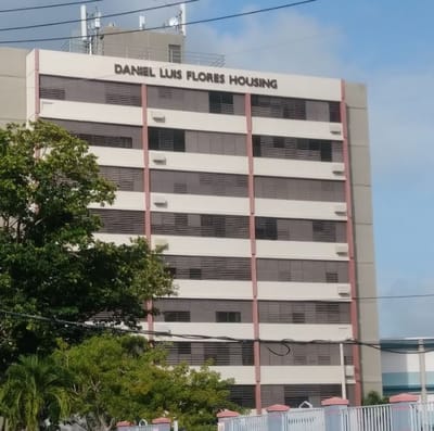 Exterior view of Daniel Luis Flores Housing