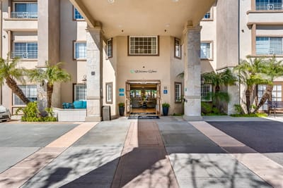 Exterior view of the Gardens at Escondido entrance