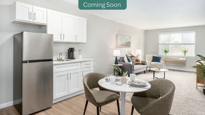 Stylish interior of a modern resident unit