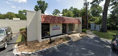 Exterior view of the Park Meadows entrance