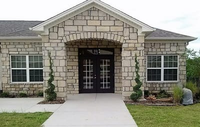 Exterior view of Placid Hills Senior Living entrance