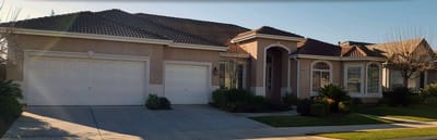 Exterior view of a single-family home