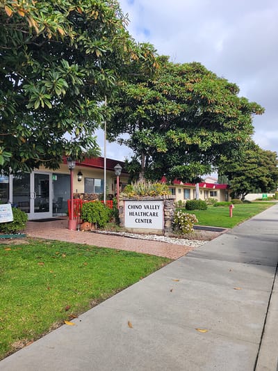 Exterior view of Chino Valley Healthcare Center
