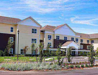 Exterior view of Chelsea Senior Living facility