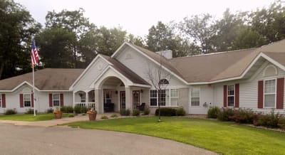 Exterior view of Dimensions Living Appleton facility