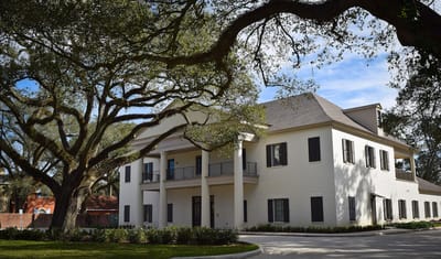 Exterior view of St. Joseph Hospice building