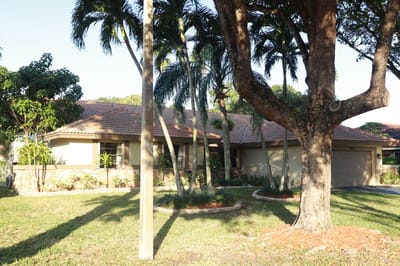 Exterior view of Spring Manor Assisted Living building