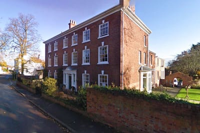 View of Lound Hall Nursing Home from the exterior