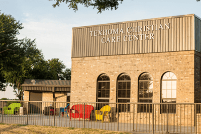 Exterior view of Texhoma Christian Care Center