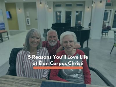 Residents enjoying time together in a common area