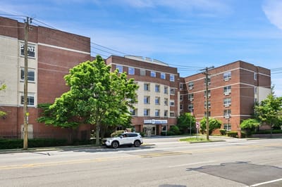 Exterior view of Nassau Rehabilitation and Nursing Center