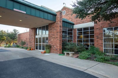 Exterior view of the Mesa Springs Retirement Village entrance