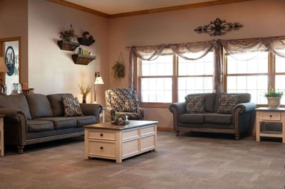 Cozy common area with comfortable seating and natural light