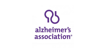 Alzheimer's Association logo on a white background