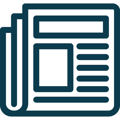 Accent Care – Portland, hospice care in Portland, OR — Newspaper icon with open pages and text lines