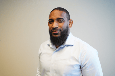 Accent Care – Portland, hospice care in Portland, OR — Portrait of a man with a beard in a light shirt