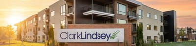 Exterior view of ClarkLindsey assisted living facility