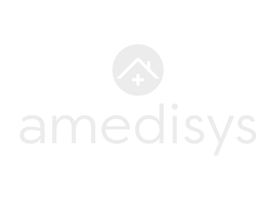 Facility logo on a black background