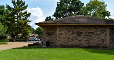 Exterior view of Kenneth W. Paul Pavilion building.