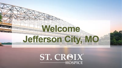 Bridge with facility branding overlay