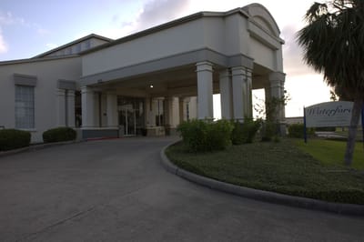 Exterior view of the Waterford assisted living building