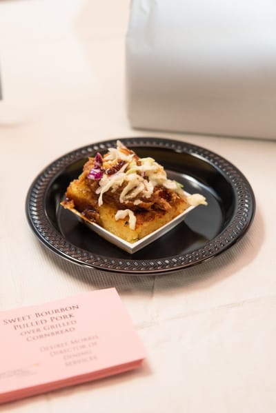 Pulled pork dish served on a plate
