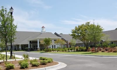 Exterior view of Trinity Grove facility