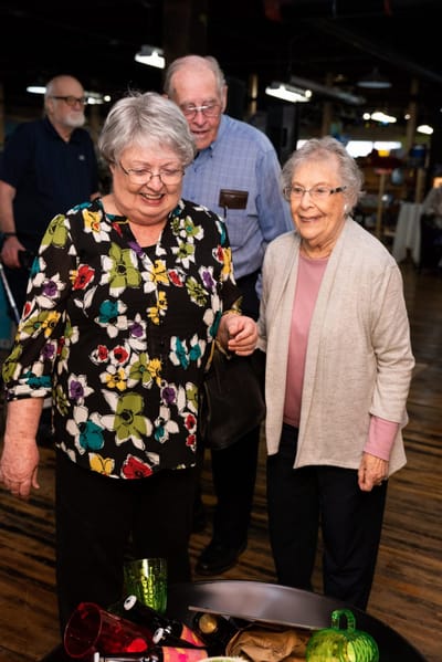 Residents enjoying an engaging activity together.