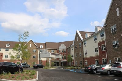 Exterior view of Belvedere Senior Housing facility