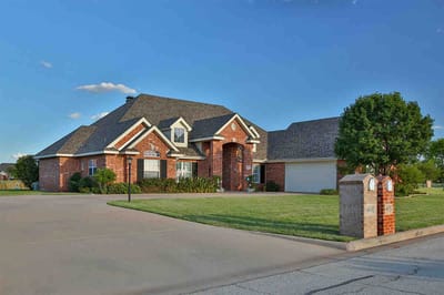 Exterior view of a senior living facility building