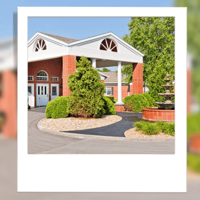 Exterior view of the Wilshire at Lakewood Rehab Center