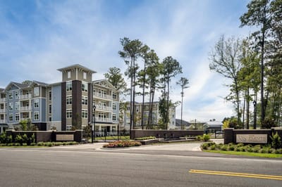 Exterior view of Champions Assisted Living facility