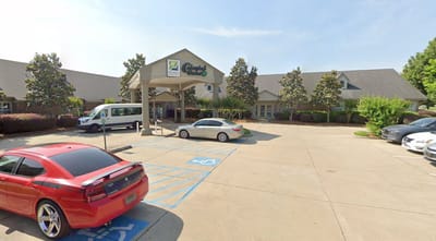 Exterior view of Colonial Oaks Rehabilitation Center
