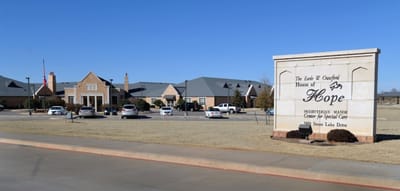 Exterior view of House of Hope facility