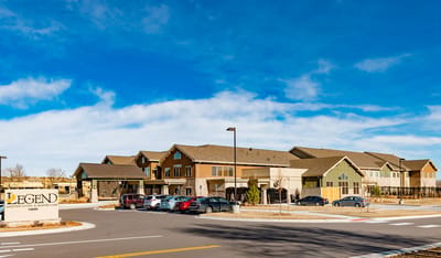 Exterior view of the Legend of Broomfield facility