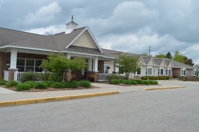 Exterior view of Evergreen Terrace nursing home
