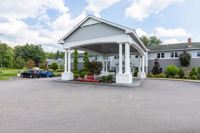 Front entrance of The Inn at Fairview Senior Living