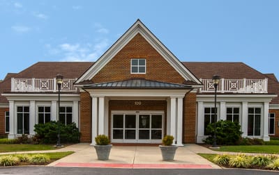 Front entrance of Warwick Forest facility
