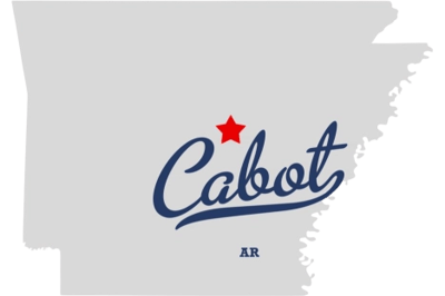 Pathfinder, Inc. Longwood ICF/IID, assisted living in Searcy, AR — Stylized logo representing Cabot, Arkansas state outline