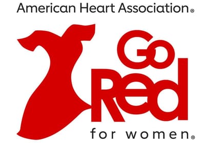 Logo for the Go Red for Women campaign