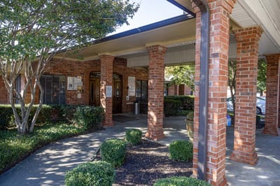 Entrance area of the Park Manor McKinney facility